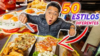 AQUÍ VENDEN 50 SABORES DE MILANESAS