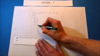 Tutorial Schriftliche Division Mit Dezimalzahlen