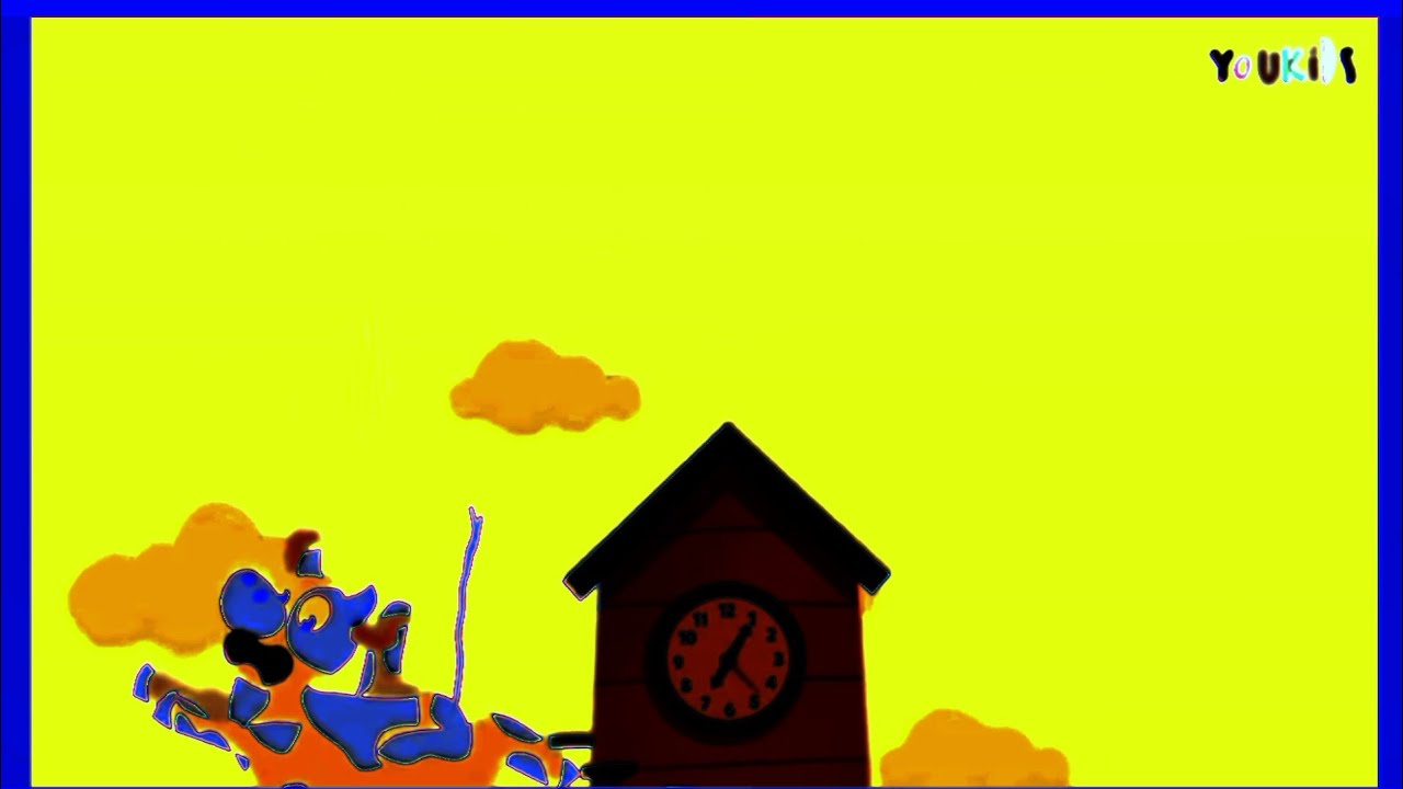 Cow falls from the Tower clock||Hickory Dickory Dock|| Sponsored by Gamavision Csupo effects 
