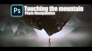 Touching the mountain !! Matte Painting !! Photoshop Tutorial