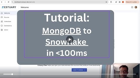 MongoDB to Snowflake in real-time (no Debezium)