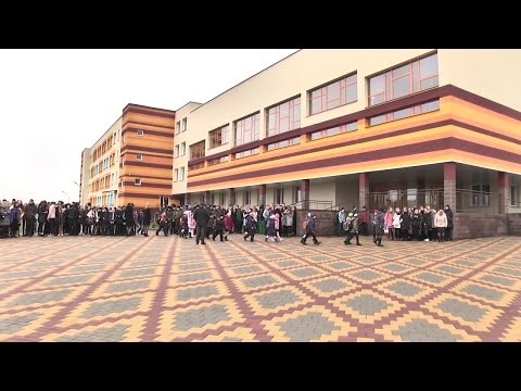 Учебная эвакуация учащихся прошла в СШ №10 Пинска