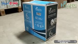HSAIRPO CABLE UTP CAT 6e HS UTP6EIN /ROLL - (93203)