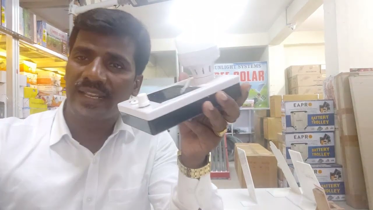 Solar gift light in Coimbatore 9367912615 shree solar solar light and fencing solar water heater