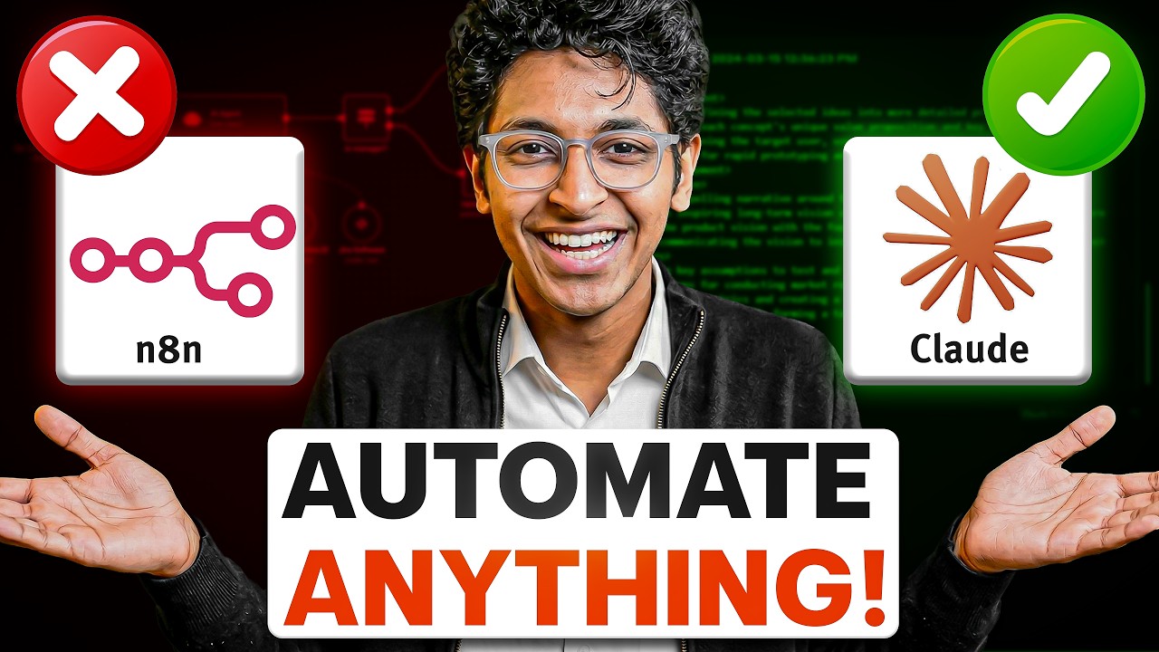 Forget n8n | Automate Anything with Claude Skills