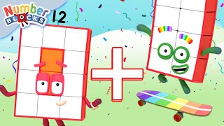 Aprende a SUMAR  Numberblocks | Nivel 3, del 1 al 15 | Aprende a contar | Matemáticas para niños