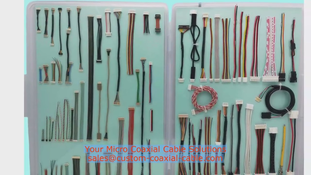 custom micro coax cable for wearable devices short lead time Solution from Premium Industrial Vision