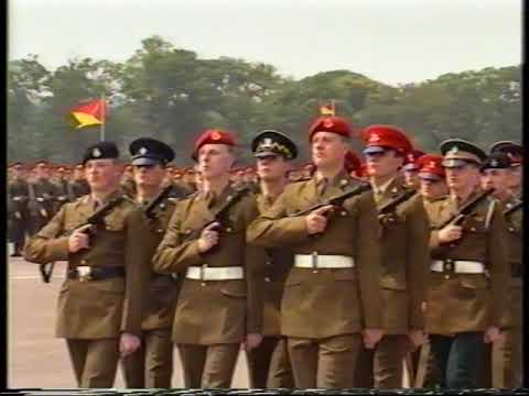 JLR/RAC Pass off parade - July 1989 Part 4 - YouTube
