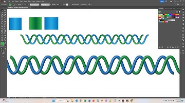 Super Easy DNA with New Intertwine Tool in Adobe Illustrator!