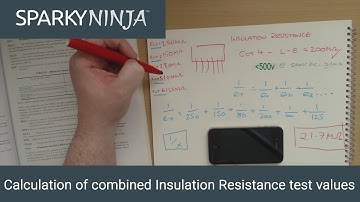 Calculating combined insulation resistance tests - C&G 2391