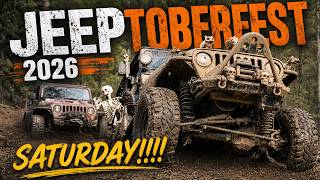 Jeeptoberfest 2026 Saturday - Jeeps Jeeps Jeeps and just a bit of MUD!