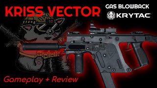 Airsoft Gas Blowback Kriss Vector Gameplay and Review!