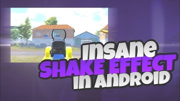 Insane Shake Effect in Android for Pubg montage || Alight motion Tutorial With Preset