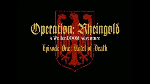WolfenDoom - Operation: Rheingold - Level 1: Trapped!