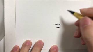 【五等分の花嫁】ひらがな12文字で描いた中野三玖