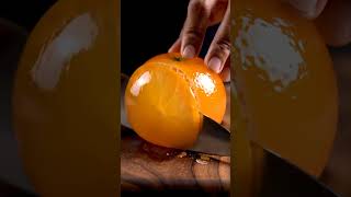 Jelly Glass Orange ASMR Slice 🍊✨