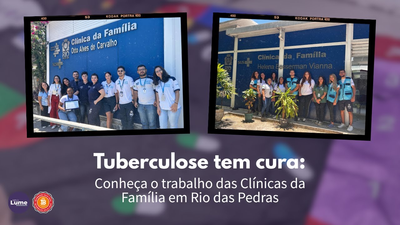 Tuberculose tem cura: Conheça o trabalho das Clínicas da Família em Rio das Pedras