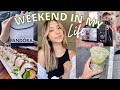 Vlog  weekend in my life work food grwm nails