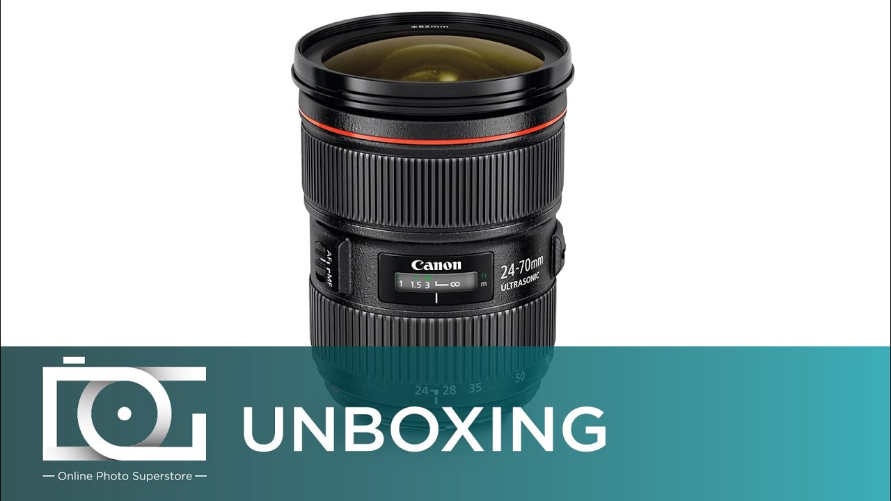 Canon Ef 24 70mm F 2 8l Ii Usm Standard Zoom Lens Overview Youtube