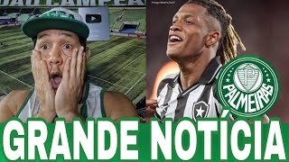 AGORA! PALMEIRAS TEM GRANDE PROJETO PARA VENDER E CONTRATAR JOGADORES NESTA JANELA. 