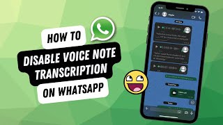 How To Disable Voice Note Transcription On WhatsApp Profile