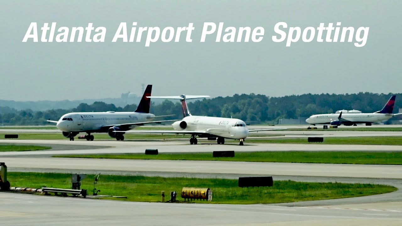 Atlanta Hartsfield Terminal Plane Spotting [HD] YouTube