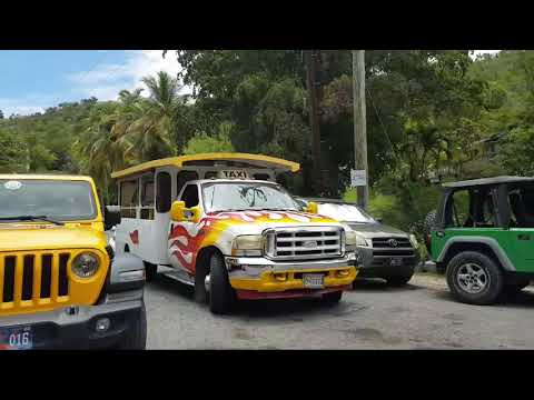 ST. John USVI 2021// Driving Tour Around Cruz Bay