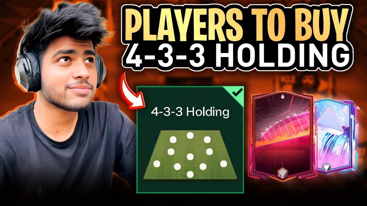 BEST PLAYERS YOU SHOULD USE FOR 4-3-3 HOLDING IN EAFCMOBILE | EAFC MOBILE | BATCAVE ESPORST