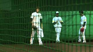 ソフトバンクホークス ファーム3軍 西戸崎練習 20130706