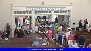 St. David's Episcopal Church Livestream – August 30, 2026
