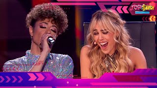 Download Lagu DANNA PAOLA nos enseña WHISTLE NOTES con MILOS y su «DANGEROUS WOMAN» | Programa 7 | Top Star 2021 MP3