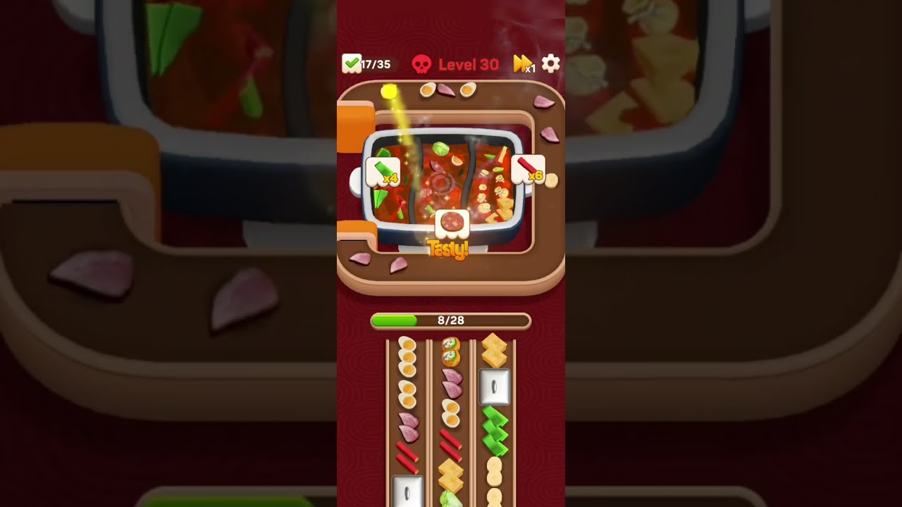 Hotpot Flow Level 30 Hard level Walkthrough Solution 