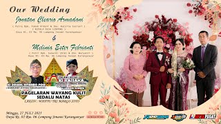 🔴LIVE WAYANG KULIT KI SUTARMO II WEDDING JONATAN & MELINIA I RIDHO & ROSITA AUDIO II AA MEDIA PUSAT