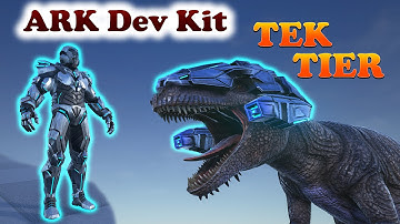 ARK Dev Kit Sneak Peek | Tek Tier, Bionic Armor, Giga Lazer / Laser and more!!