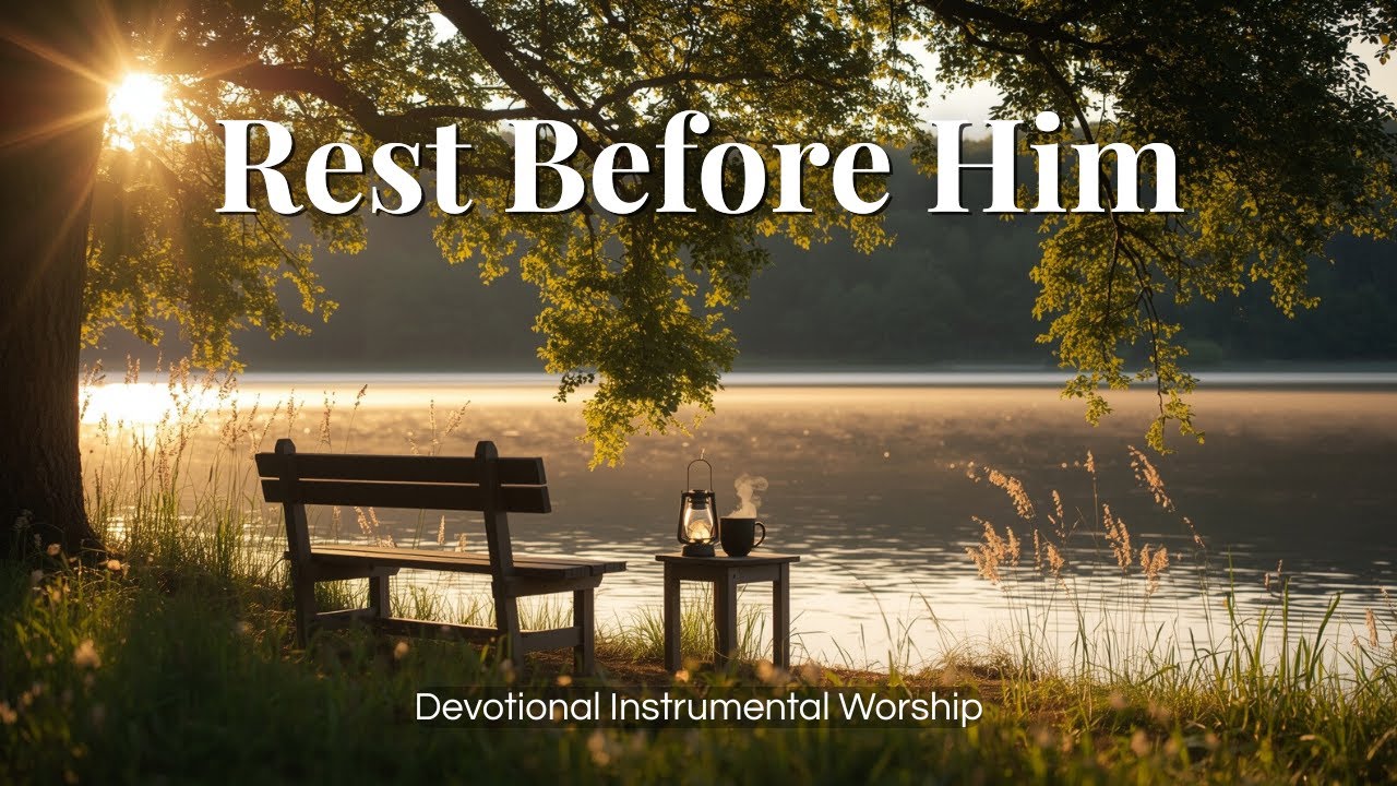 Rest Before Him 🙏 | Instrumental Worship Music for Prayer, Devotion & Reflection