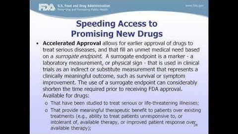 Webinar: Introduction to US Food and Drug Administration (FDA 101)