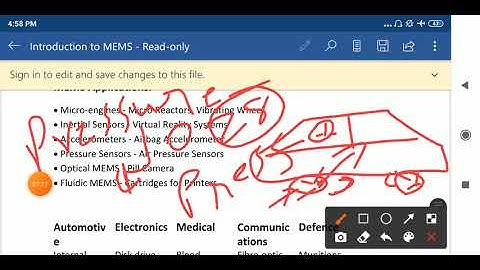 Introduction to MEMS Lecture 4 Application of MEMS