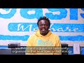 Oasis Mathare founder Douglas Mwangi shares an update during CV-19