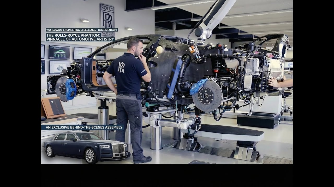 Inside the Rolls Royce Factory: How the World's Most Luxurious Car is Made
