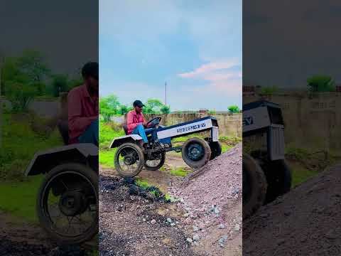 Mini tractor 🚜 Swaraj 855| #shorts #viral #tochanking #tractor #diy |