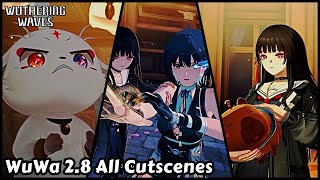 Wuthering Waves 2.8 All Cutscene & Ending Cutscene (To The City Set In Amber)