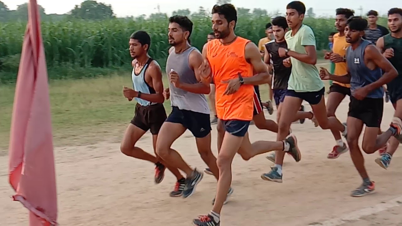 Wednesday Workout 8KM 340/KM PACE RUNNING IN THAMBER GROUND INDIAN