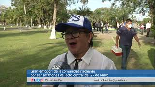 LA COMUNIDAD DE RIACHO HE HÉ CELEBRÓ CON ALEGRÍA LA VISITA DEL GOBERNADOR