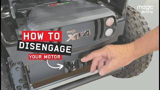 How To Disengage Your Powerchair Motor