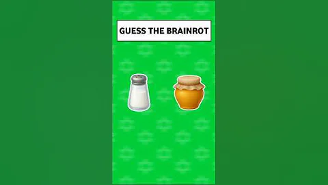 Guess The Brainrot By Emoji ~ Brainrot Quiz Challenge | #shorts