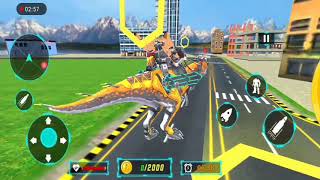 ‎Dino Robot Car Game:Flying Robot Transforming Game‎ screenshot 2