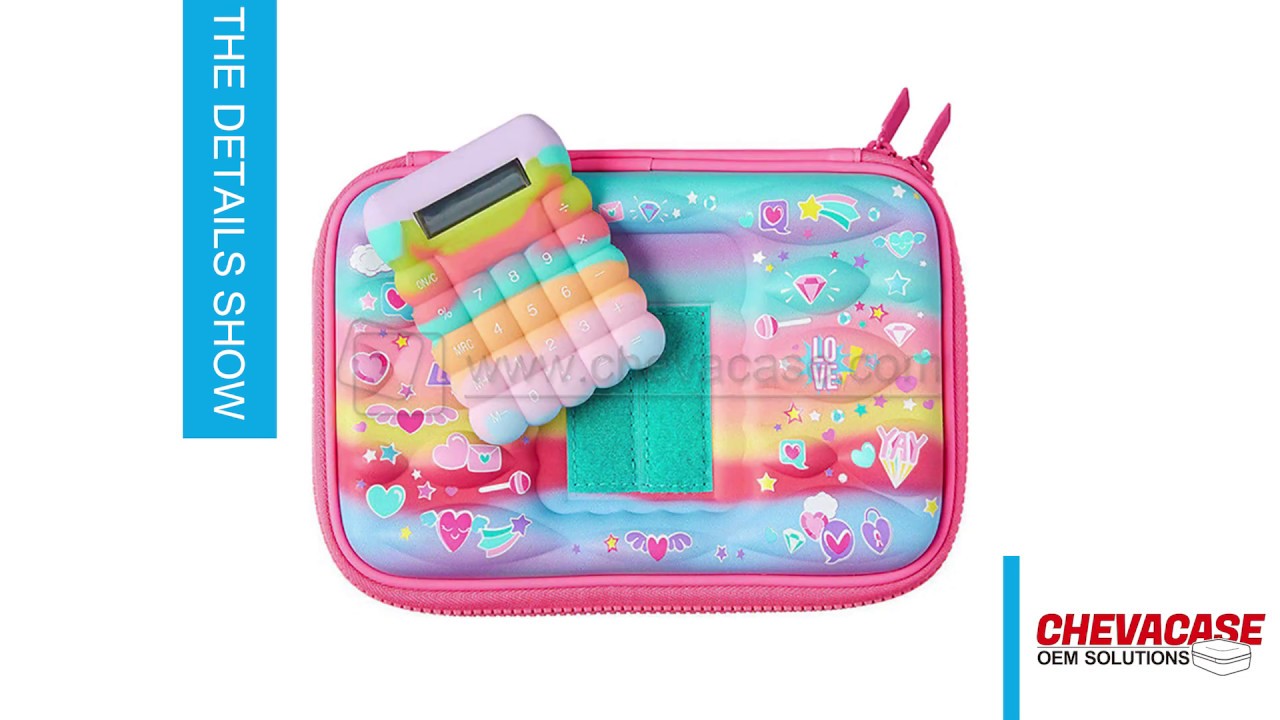 DIY Hardtop Pencil Case with Calculator CHEVACASE YouTube