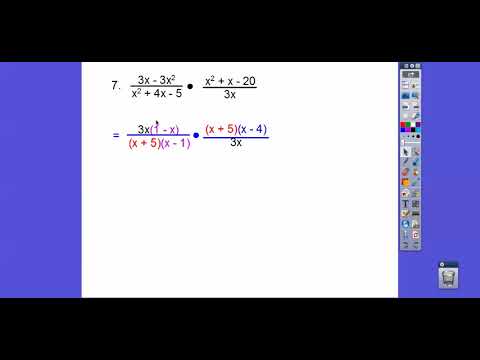 Multiplying and Dividing Rational Expressions - Module 9.2 - YouTube