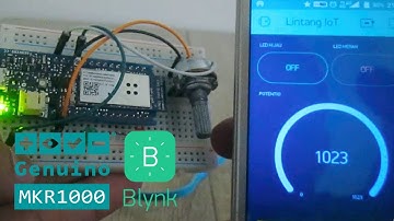 Arduino MKR1000 & Blynk
