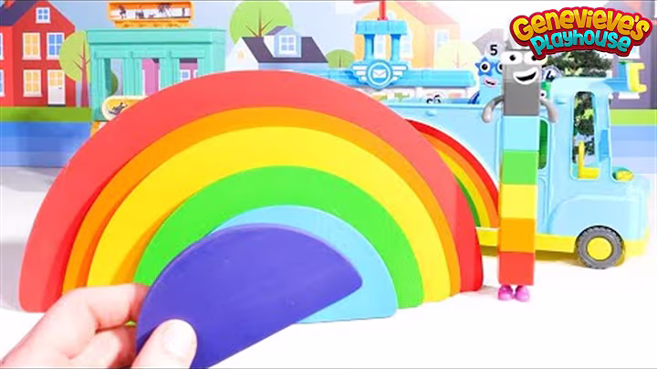 Best Toy Learning Video for Kids - Let's Learn Counting, Colors, + Spanish Words with Number Blocks!